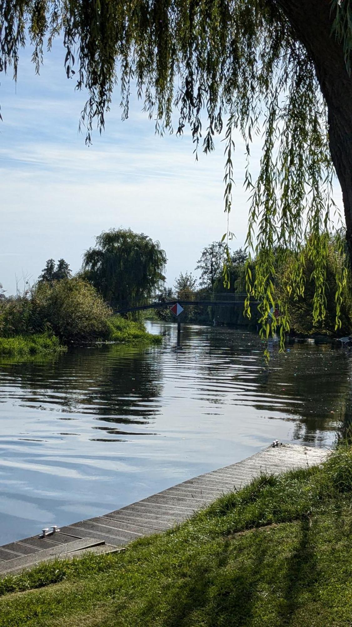 Spreewaldhaeuser Golinski Mit Kamin Am Neuendorfer See Alt Schadow Exterior foto