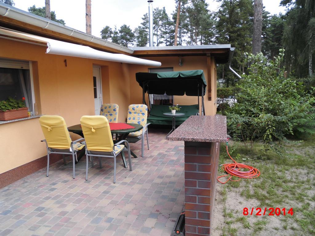 Spreewaldhaeuser Golinski Mit Kamin Am Neuendorfer See Alt Schadow Exterior foto