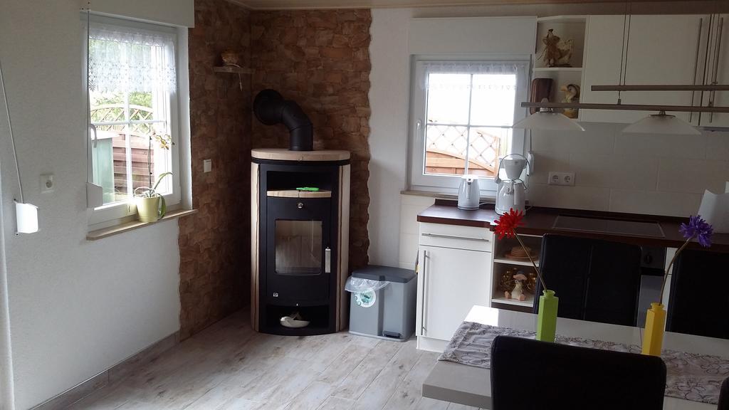 Spreewaldhaeuser Golinski Mit Kamin Am Neuendorfer See Alt Schadow Exterior foto